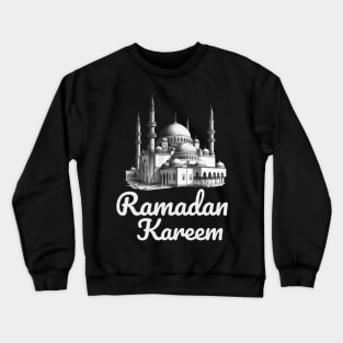 Ramadan Kareem Fasting Mosque Crewneck Sweatshirt